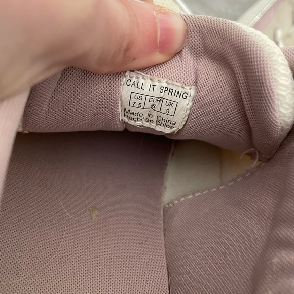 Call It Spring Chunky Tennis Shoe 7.5 - Picture 3 of 8